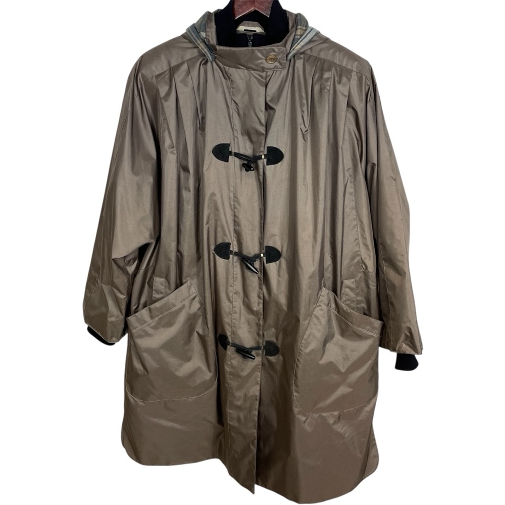 Vintage CPI Central Park International Oversized Toggle Front Coat Size Large